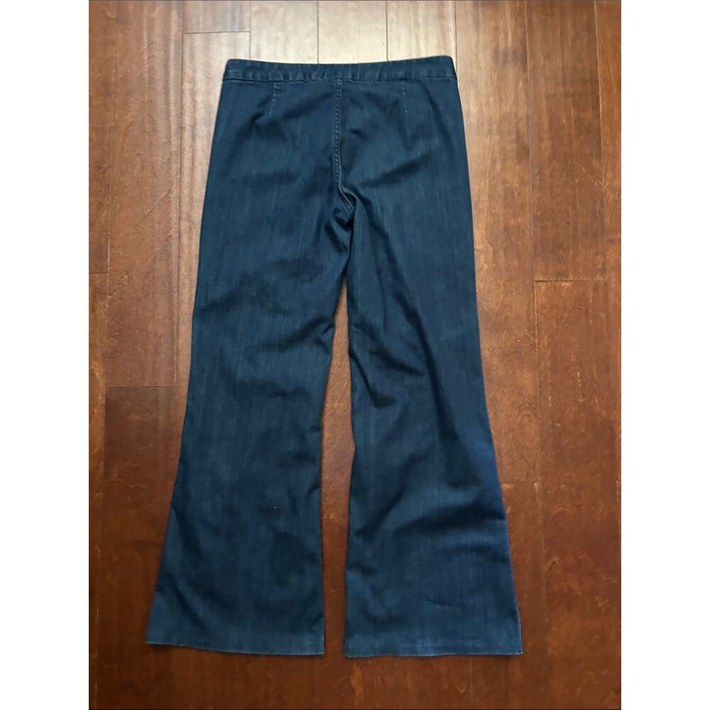 Levi's Women’s Dark Blue Slightly Flared Wide-Leg Jeans, Size 29 - Picture 6 of 11
